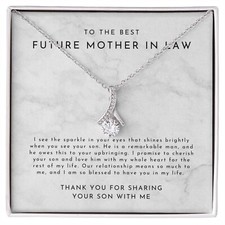 Mother in Law Necklace, Gift for Mother in Law, Gift for Future, Wedding Jewelry