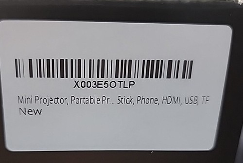  White HI-01  Portable USB Connection Video Mini Projector - Picture 7 of 7