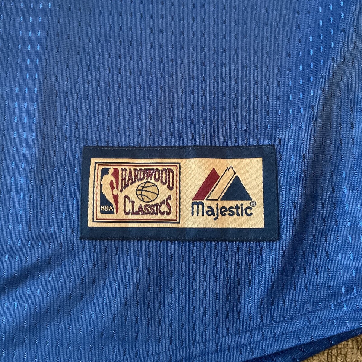 ウェア HARDWOOD CLASSICS MAJESTIC LAKERS Los Angeles Lakers Hardwood Classic's Majestic Blue Jersey