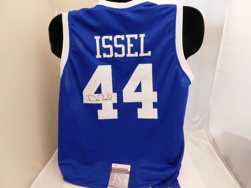 DAN ISSEL Signed / Autographed Kentucky  Wildcats Blue Jersey JSA COA - Picture 1 of 3