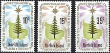 1975 Norfolk Island SG# 165-167 Christmas set of 3 Mint MUH MNH
