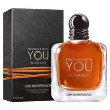 Stronger With You Intensely by Giorgio Armani 3.3oz EDP Men Spray NEW SEALED BOX