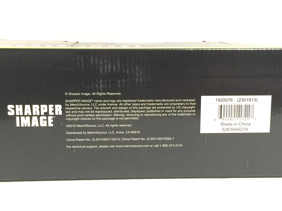 Mens 8-9 Memory Foam House Slippers SHARPER IMAGE Black Size M NEW Womens 9-10 - Image 4 of 4