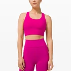 Lululemon Women's Stash It Bra  Medium Support B/C Cup-Ripened Raspberry RRP $68