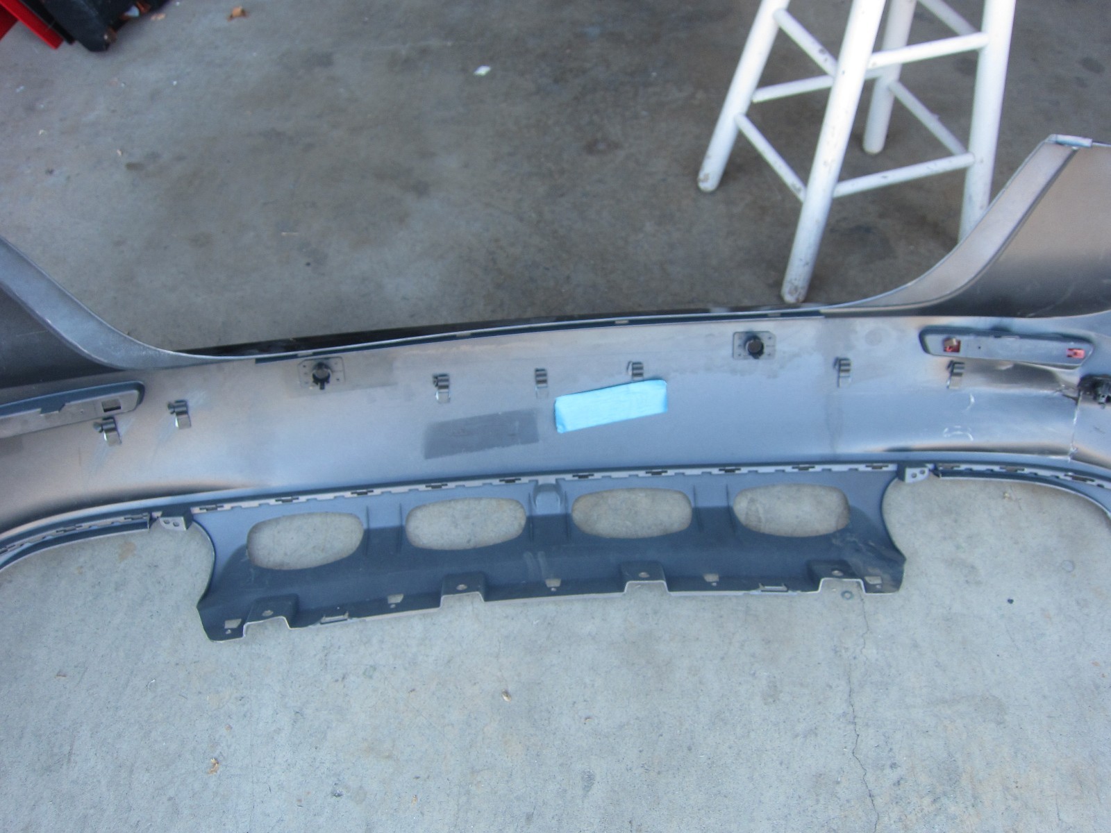 Maserati Ghibli OEM Rear Bumper Cover. Part# 673004365 - 2014-17