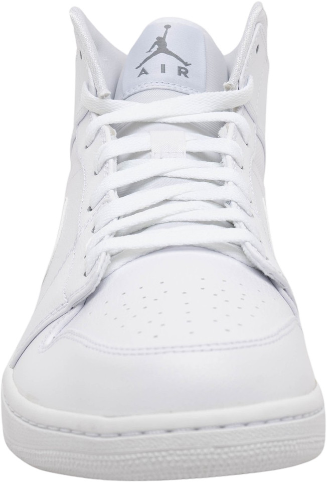 Nike Air Jordan 1 Mid ホワイト/グレー エアジョーダン1 ミッド グレー ホワイト アンスラサイト Nike