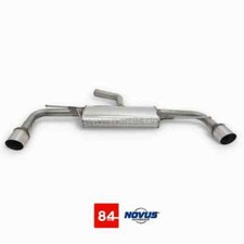 VW Golf 6 Sport Endschalldämpfer GTI-Look 2x90 mm MS-Design aus Edelstahl