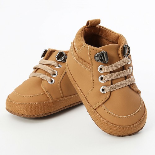 Baby Girl Boys Shoes Solid Cross-tied Fashion Toddler Walkers Kids Shoes Boot - Picture 5 of 24