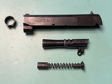 USED OEM COLT 1991A1 COMPACT BLACK SLIDE 3.5” BARREL SPRING .45 ACP 1991 SER 80