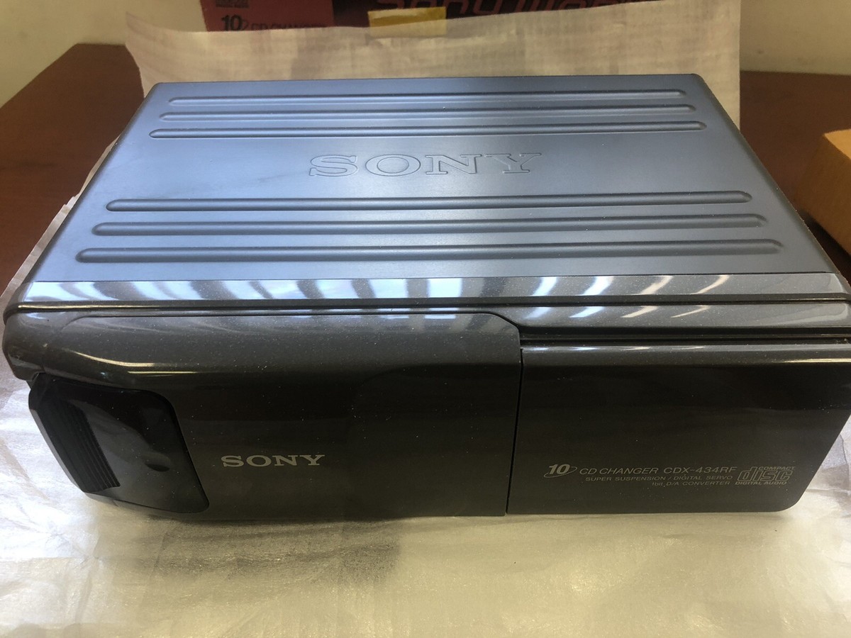Sony CDX-434RF Mobile Compact 10 Disc CD Changer - NEW (NOS Sony CDX-434RF Mobile Compact 10 Disc CD Changer - NEW (NOS