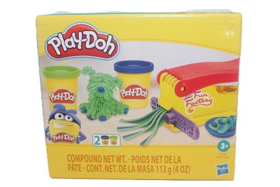 Play Doh Mini Fun Factory 7 Piece Play Set Ages 3 Plus Hasbro 4oz