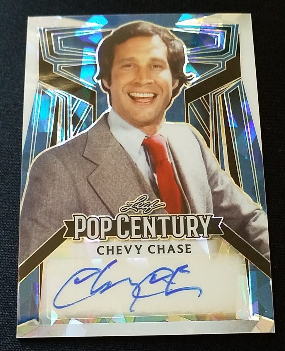 Chevy Chase 2023 Leaf Pop Century Auto Autograph 1/12 Blue