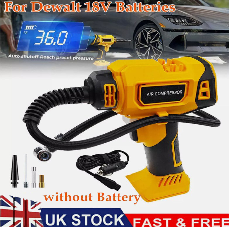 Nichilas Tire Inflator for DEWALT 20V MAX Battery, Martinique