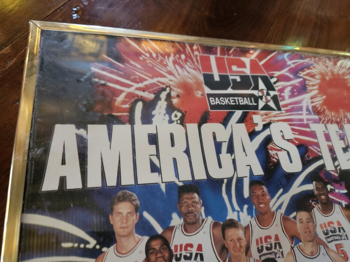 1992 Michael Jordan USA Basketball Dream America's Team Poster