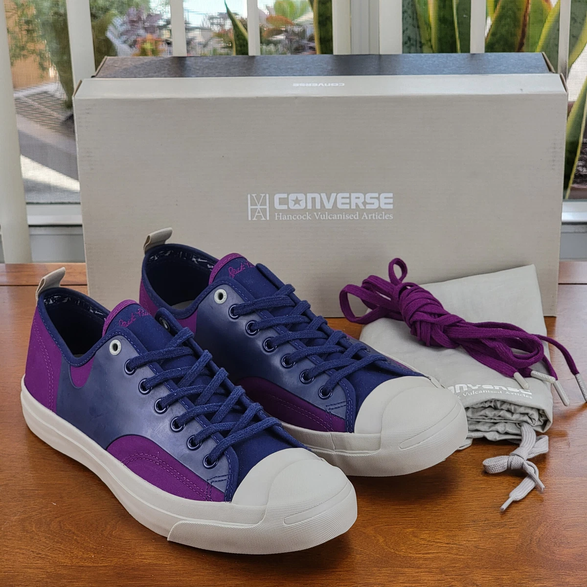 Converse Jack Purcell OX Purple for Sale | Authenticity Guaranteed