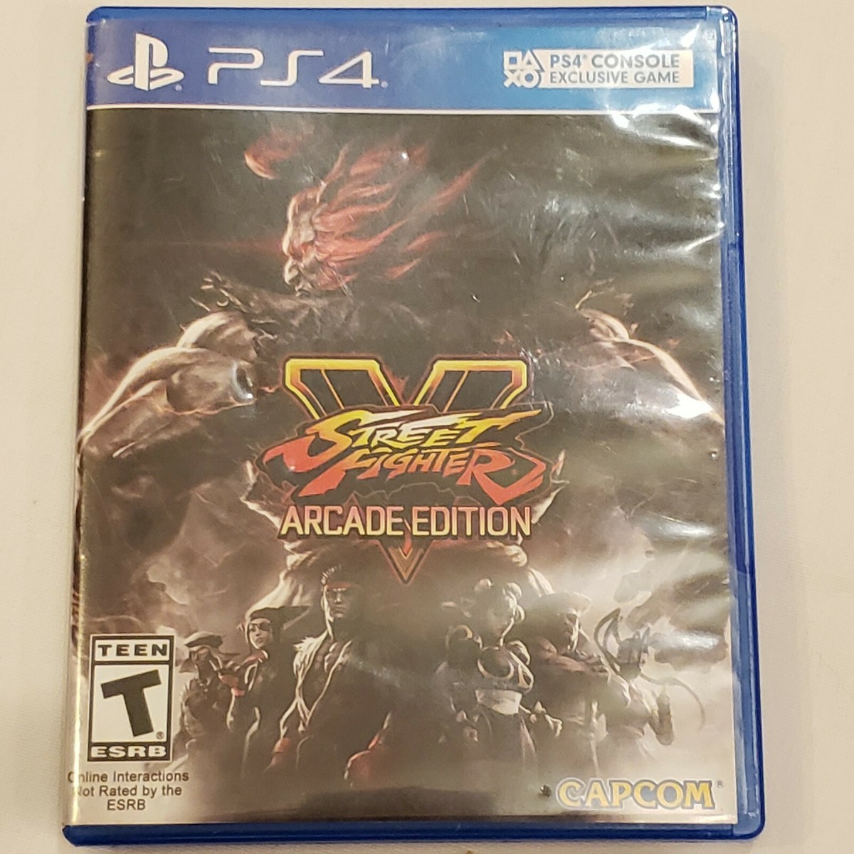 PlayStation 4 PS4 Street Fighter V Arcade Edition