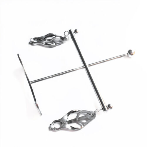 Adjustable Fixation Torture Breast Clips Clamps Tower of Pain For Women - Picture 3 of 9