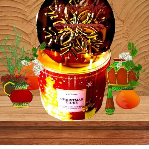 Bath & Body Works Christmas Cider 3 Wick Candle 2022 - Image 4 of 4