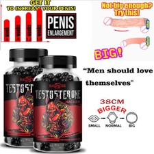 Natural Testosteron Booster - Increase Energy, Improve Muscle Growth 120Capsule