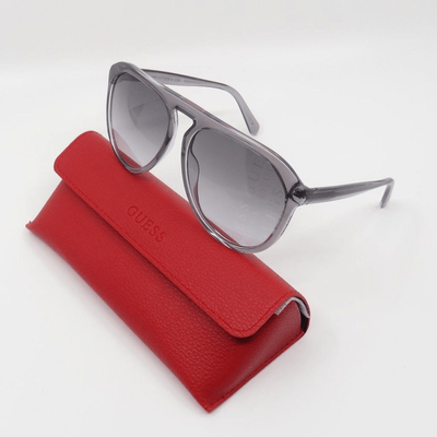 Guess Gray Sunglasses Guess Grey Gradient Pilot Unisex Sunglasses GG2148 10B 61  main image 2