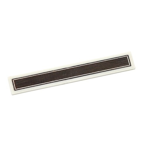 2x Knochen Palisander klassische Gitarre Brücke Tie Block Rahmen Inlay Gitarrenbauer A21 - Bild 8 von 8