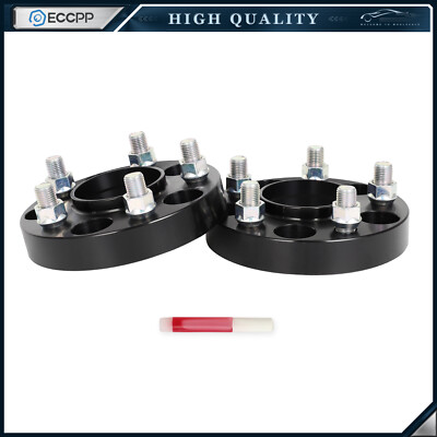 2Pc 1'' 5x4.5 5x114.3 Hub Centric Wheel Spacers 14x1.5 For 2015-2023 Ford Mustang