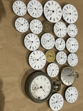 Lot Of 22 Mixed Pocket Watch Movements All For Repair/parts Elgin Waltham Others