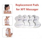 4 Pcs XFT Electric Massager Replacement Pads For XFT-320 XFT-502 (2 Pairs)