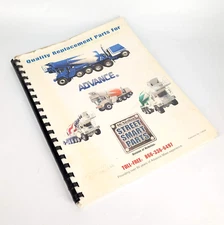 McNeilus Advance Mixer Truck Parts Catalog Manual Book