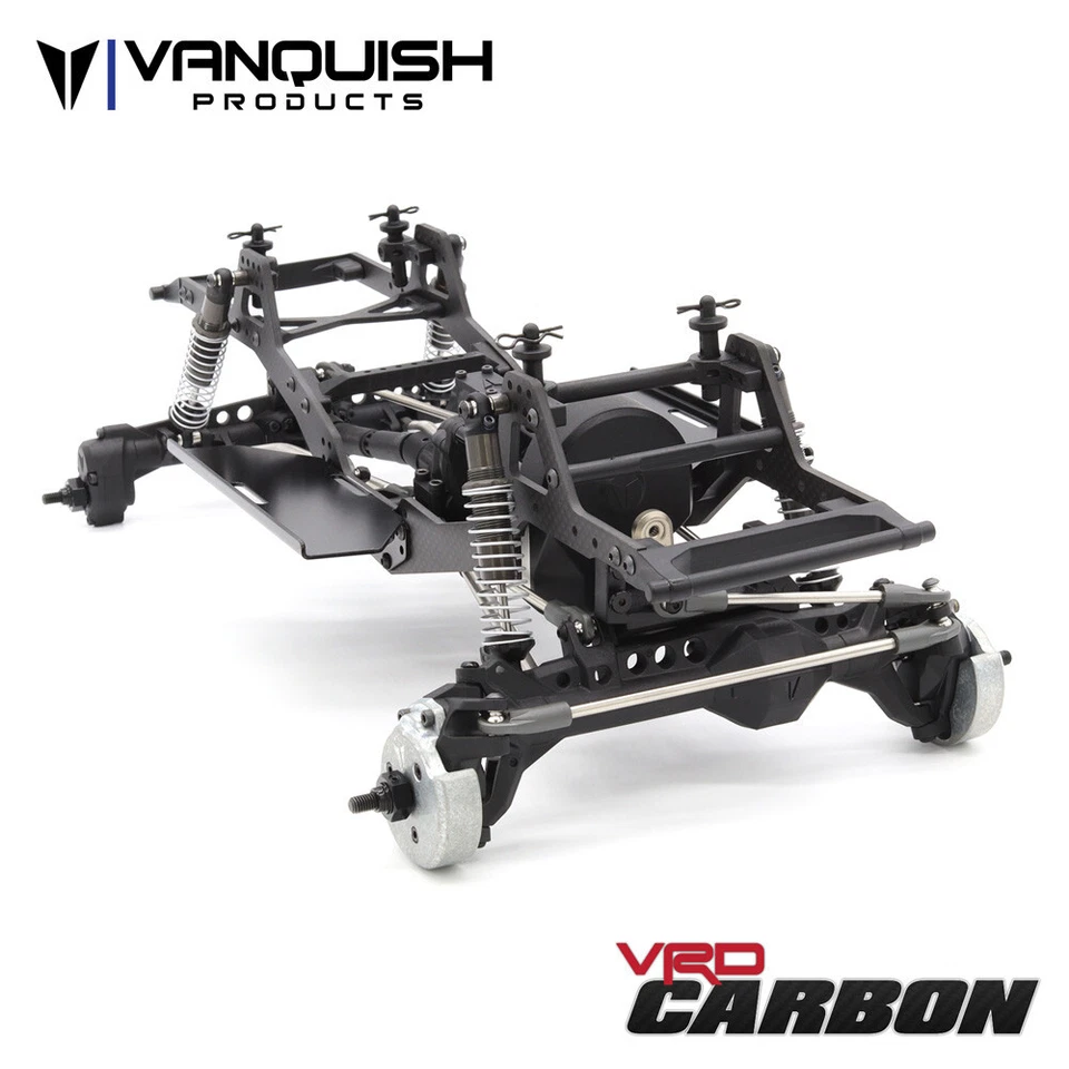Vanquish VPS09015 VRD Carbon 1/10 Scale High Performance Competition Chassis Kit - Image 2 of 4