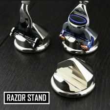 Cone Razor Shaving Drip Stand Holder Heavy compatible with 3/5 Blades Razors