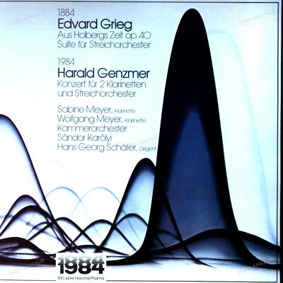 Grieg, Genzmer - 1984 - 100 Jahre Hoechst Pharma LP (VG+/VG+) '