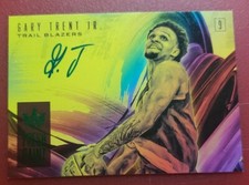 2018-19 Panini Court Kings Gary Trent Jr. Fresh Paint Ruby Rookie Auto RC