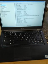 Dell Latitude 5480 Core i5-6300U 2.40GHz, NO RAM , SSD , FOR PARTS, Touchscreen