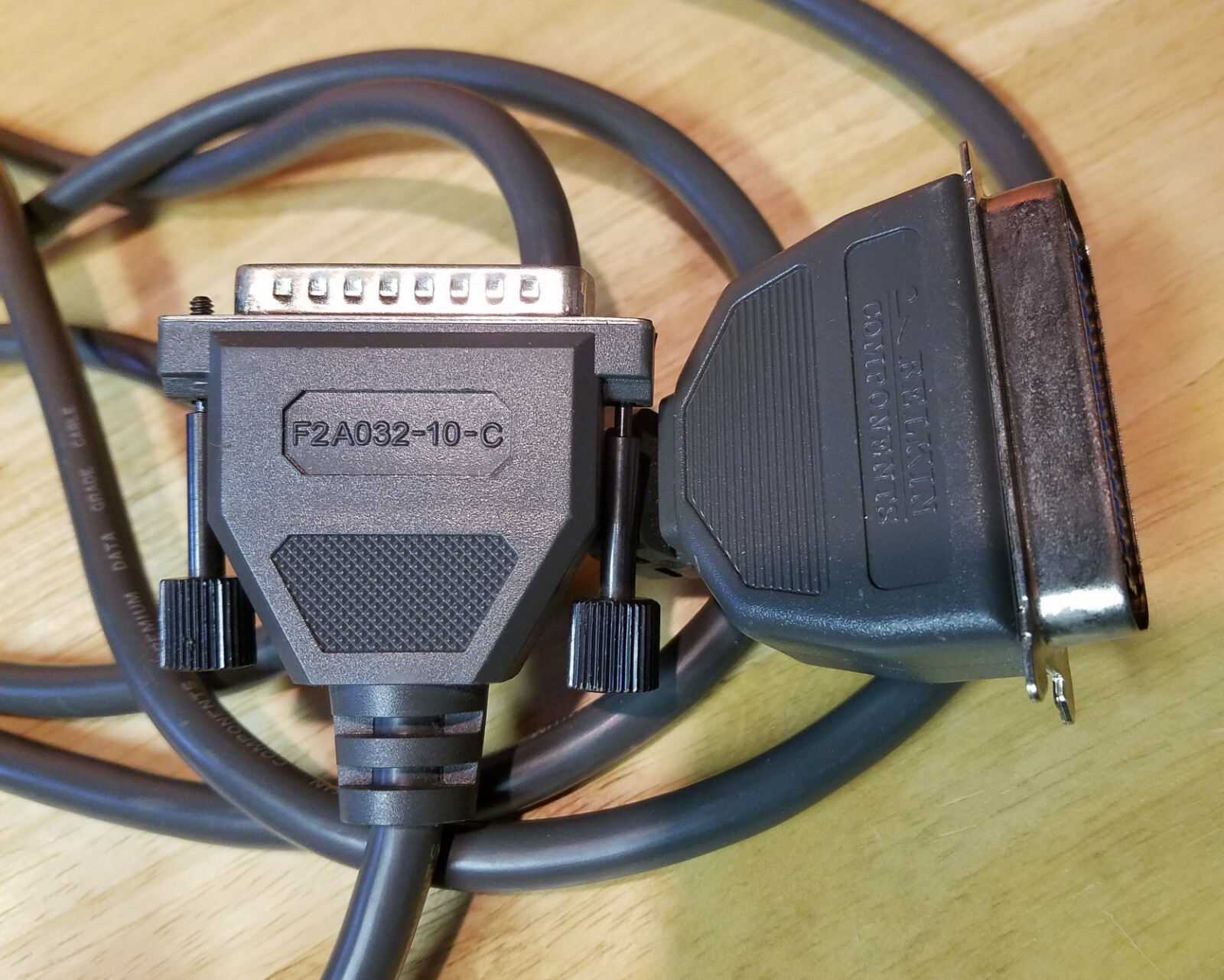 Belkin F2A03210C Standard Parallel Printer Cable 10 Feet eBay