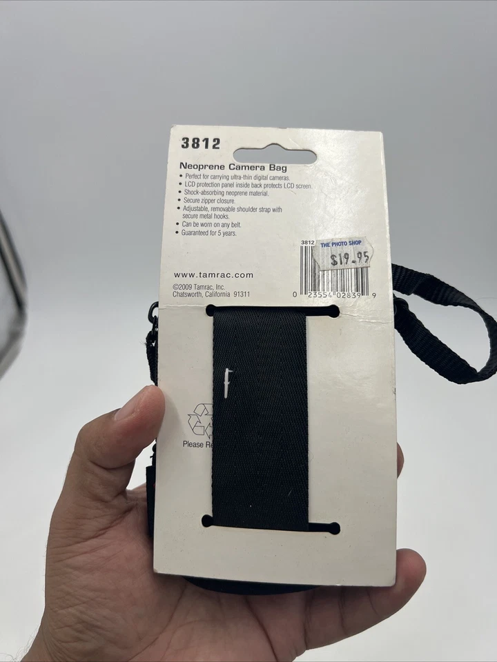Bolsa de neopreno negra para cámara Tamrac Digital 12 Foto 2 de 4