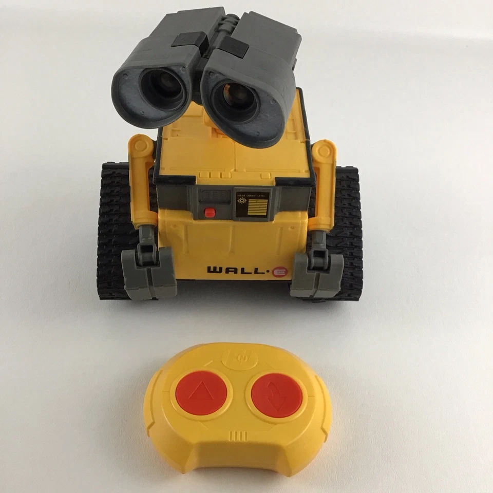 Disney Pixar Wall-E RC Figure Remote Control Robot Talking Moves 2020 Mattel Toy - Image 2 of 4