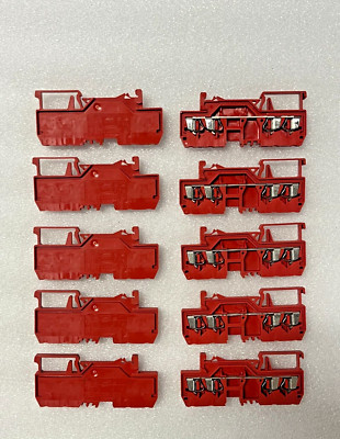 Lot De 10 Bornes De Connexion WAGO 870 - Blocs à Vis 2,5 Mm², Norme IEC 60947-7-2, D'occasion