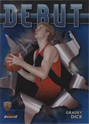 2023-24 Topps Finest - Gradey Dick #D-10