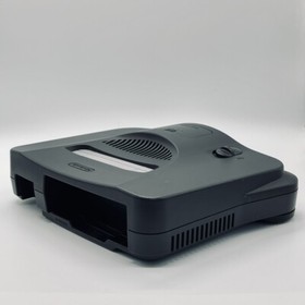 Nintendo 64 Console Black N64 Chose Authentic Controller Cables REGION FREE