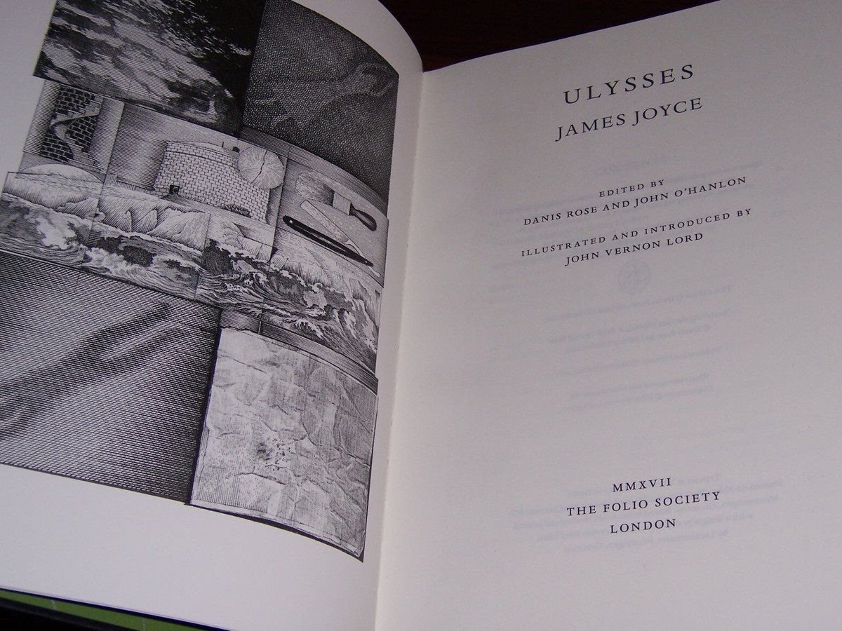 Folio Society ULYSSES & FINNEGANS WAKE by James Joyce 2 vols