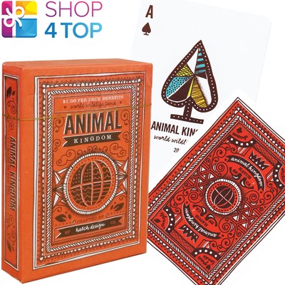 ANIMAL KINGDOM THEORY 11 LUXURY PLAYING CARDS DECK MAGIC TRICKS SEALED NEW