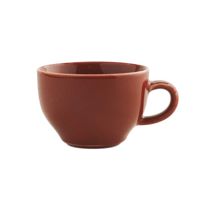 Kahla Homestyle siena red Cappuccinoobertasse International groß 0,23 L