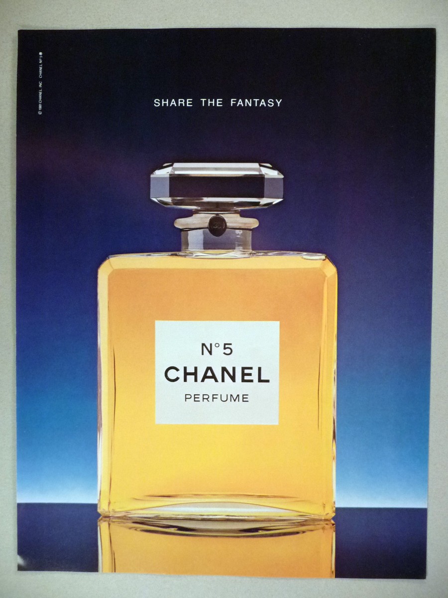 Chanel No. 5 Perfume PRINT AD - 1981 | eBay
