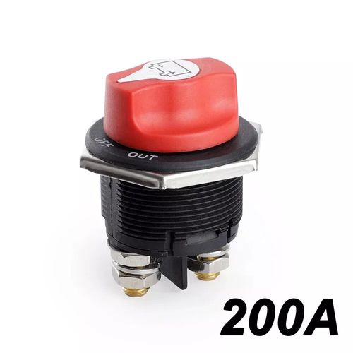 Battery Isolator Switch 200A Disconnect Power Cut ON/OFF for Car Boat