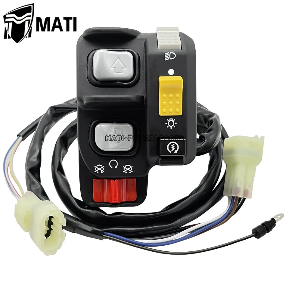 Handlebar Switch Electric Shift Start Headlight for Honda Foreman 450 TRX450 4x4 - Image 2 of 4