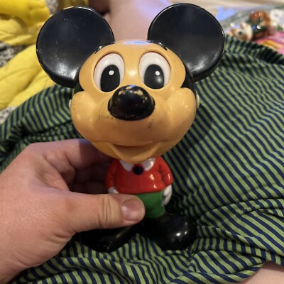 VINTAGE 1976 MATTEL MICKEY MOUSE  CHUM HEAD DISNEY Works  7 