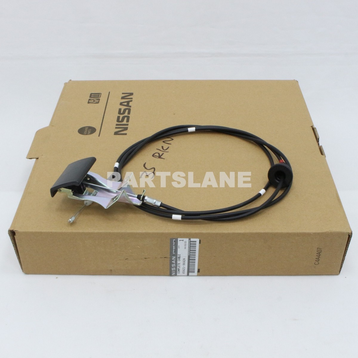 Wakun専用 65621-3KA2A Nissan Cable Hood Lock | Front | Black | Japan