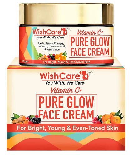 Wishcare Pure Glow Vitamin C Face Cream Glowing Skin Pigmentation Removal 50g Ebay