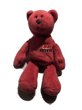 49ers Jerry Rice 80 Bear Limited Treasures Ty Beanie Rare Plush Collectible